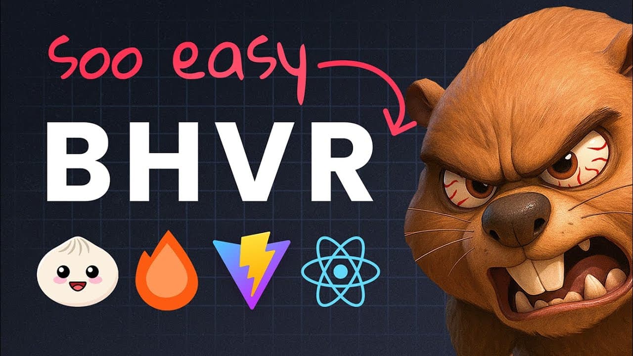 A clean and simple stack for modern web dev